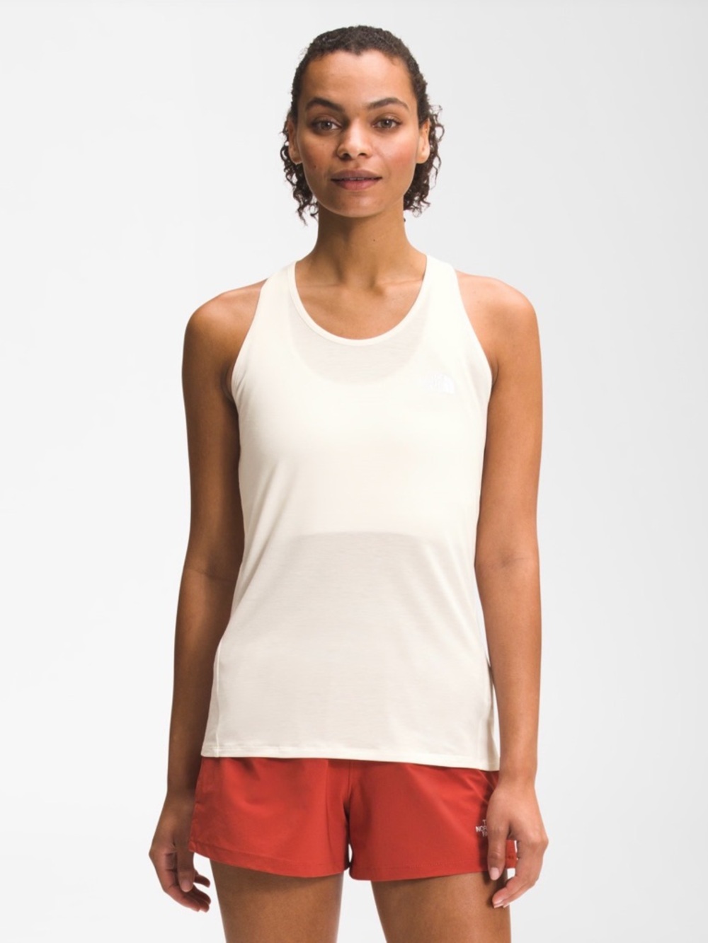 NWT The North Face Gardenia White Wander Tank Womens Size XS